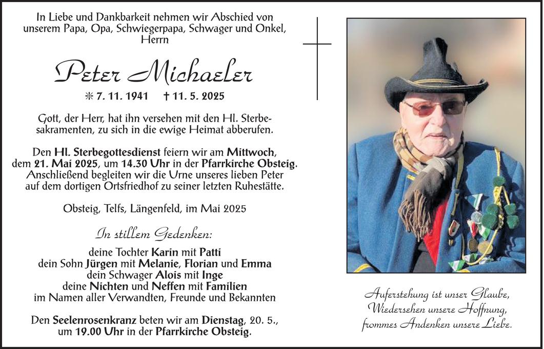 Peter Michaeler Bild