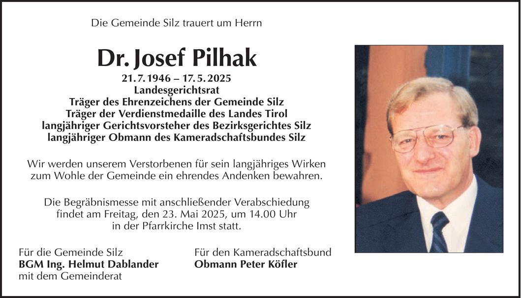 Josef Pilhak Bild
