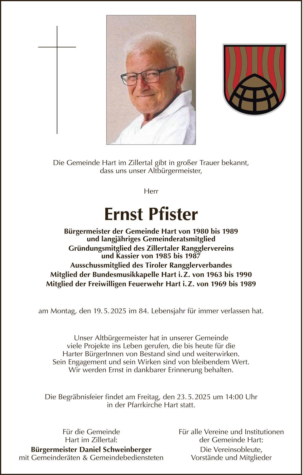 Ernst Pfister Bild