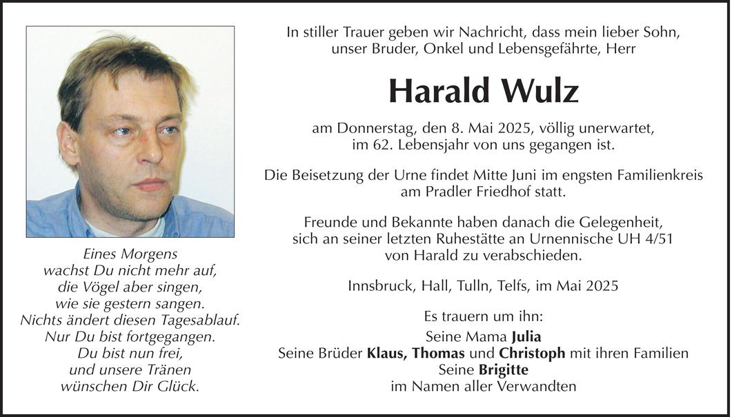 Harald Wulz Bild