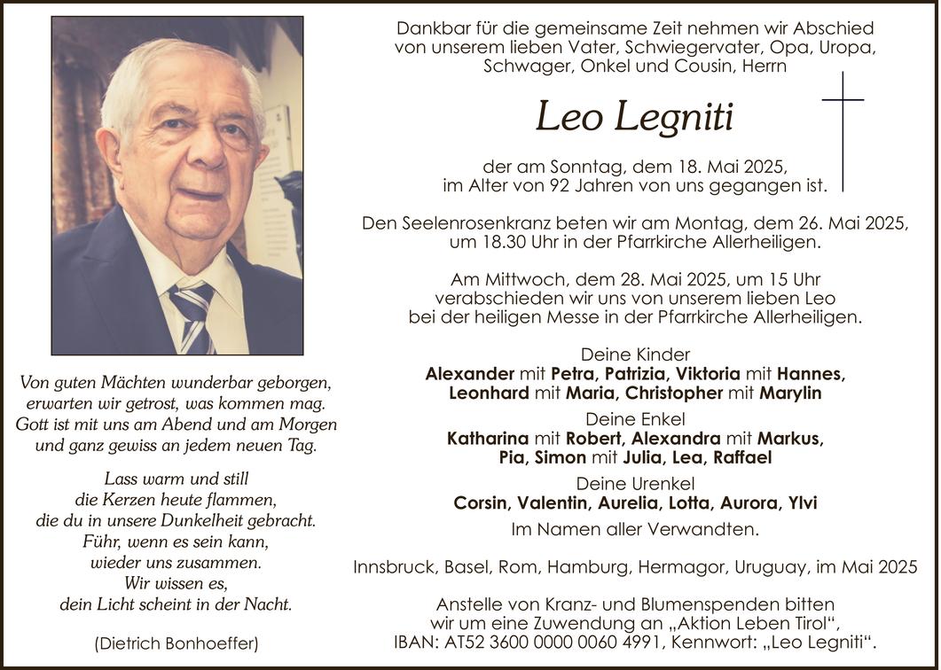 Leo Legniti Bild