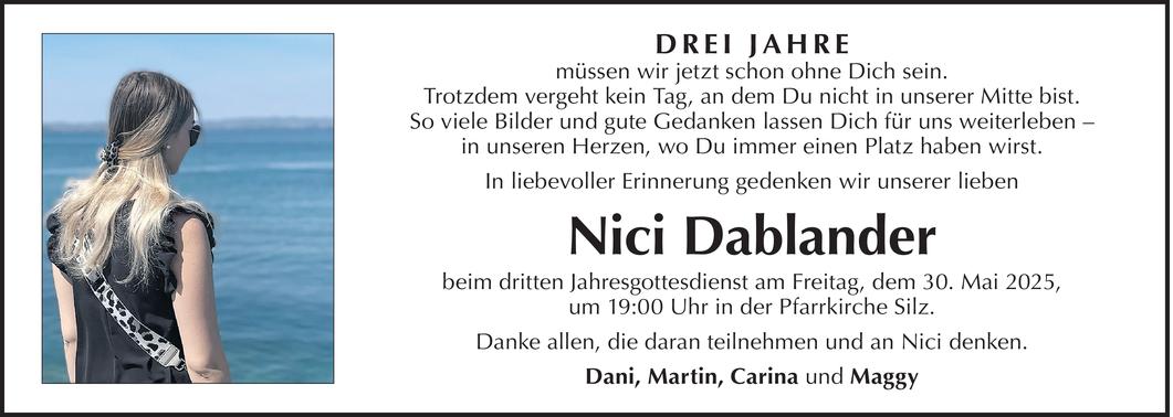 Nici Dablander Bild
