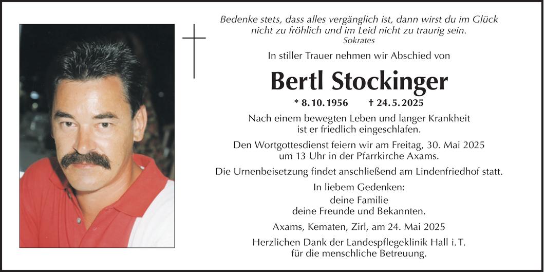Bertl Stockinger Bild