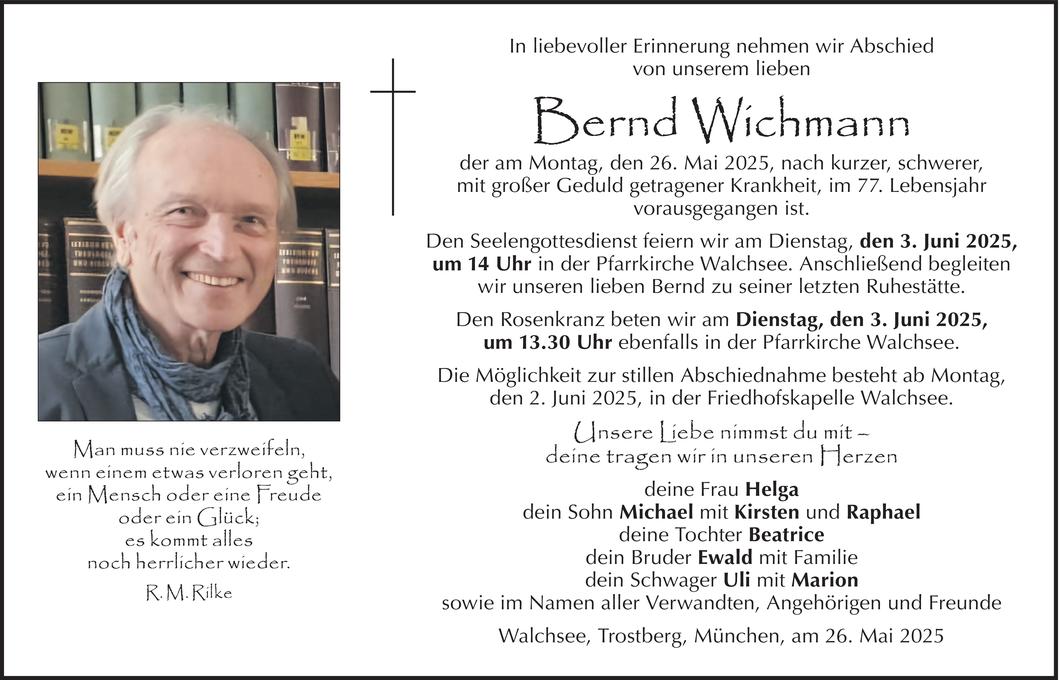 Bernd Wichmann Bild