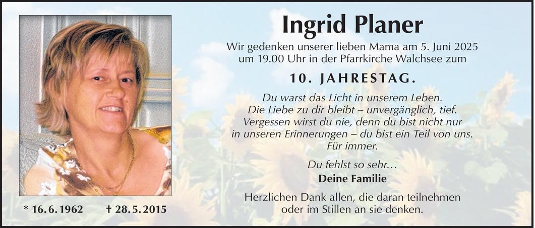 Ingrid Planer Bild