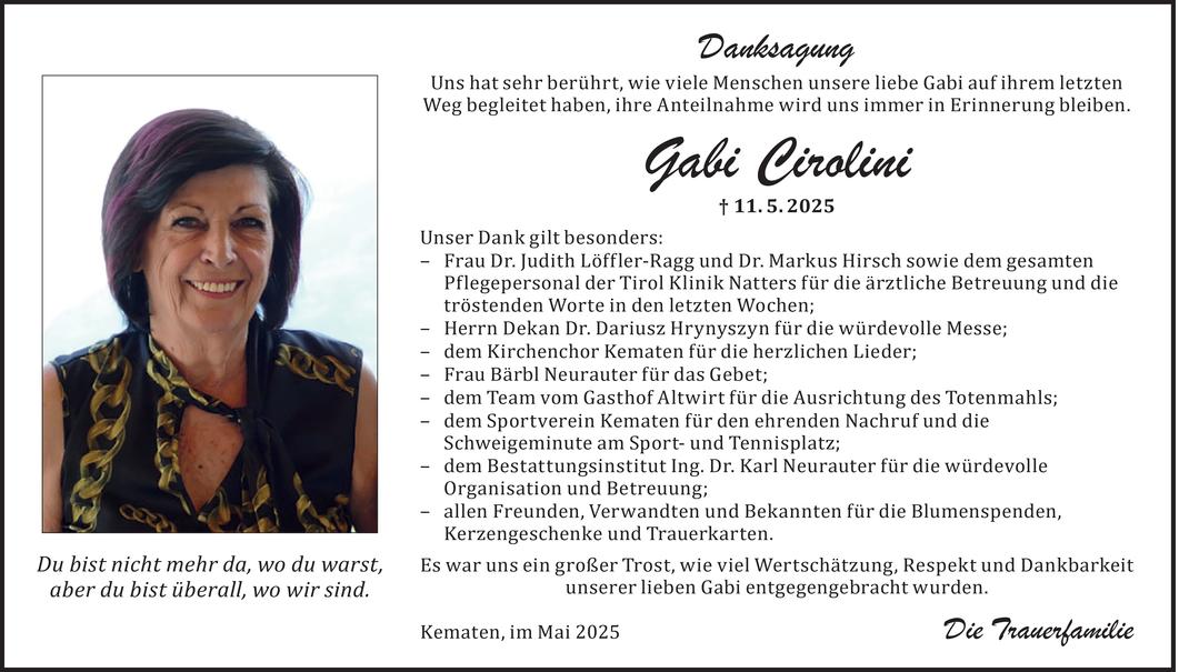 Gabi Cirolini Bild