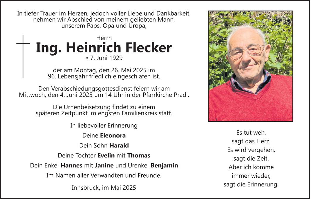Heinrich Flecker Bild