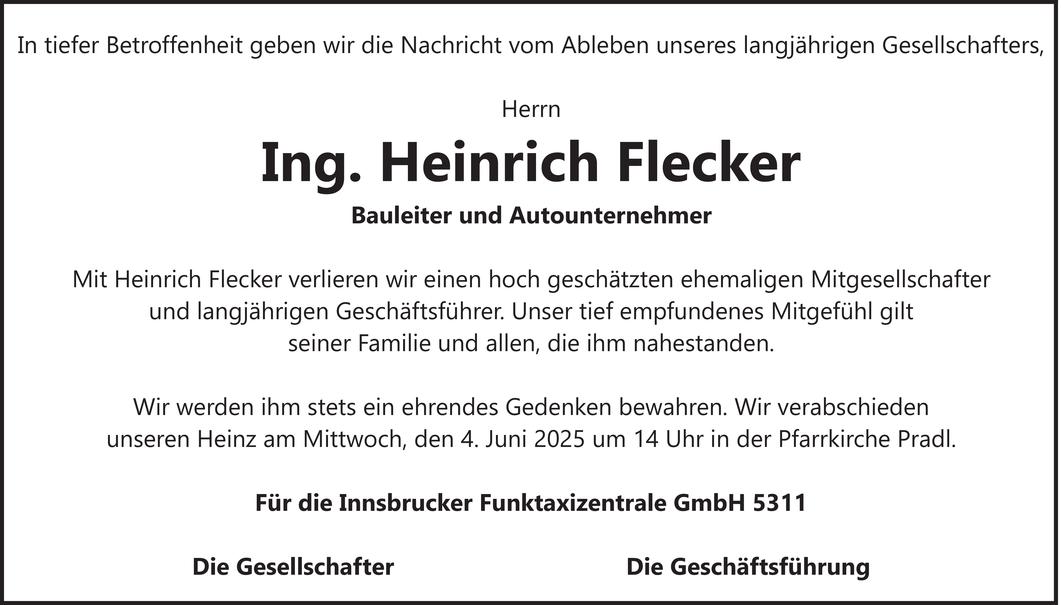 Heinrich Flecker Bild
