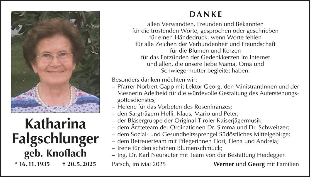 Katharina Falgschlunger Bild