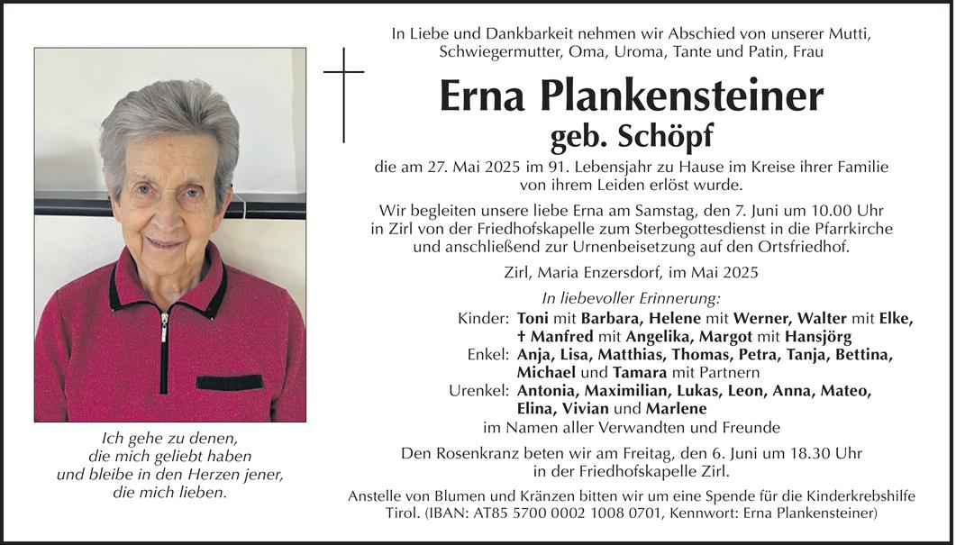 Erna Plankensteiner Bild