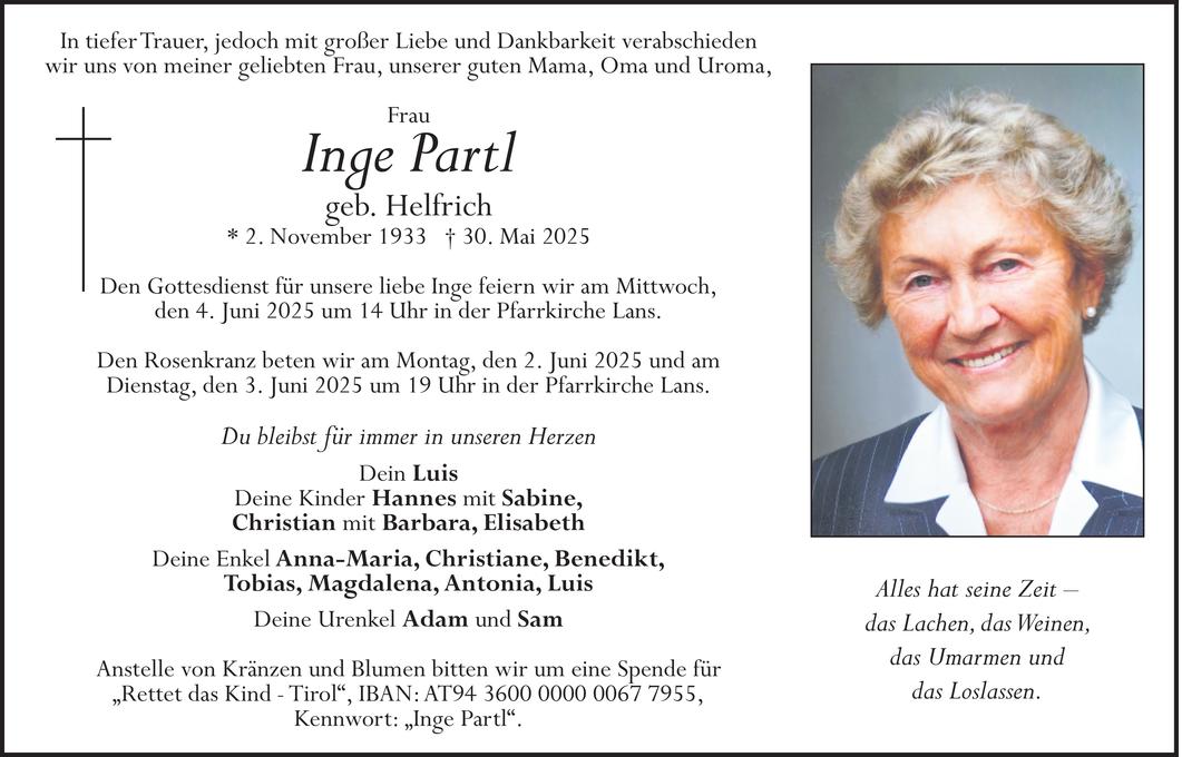 Inge Partl Bild