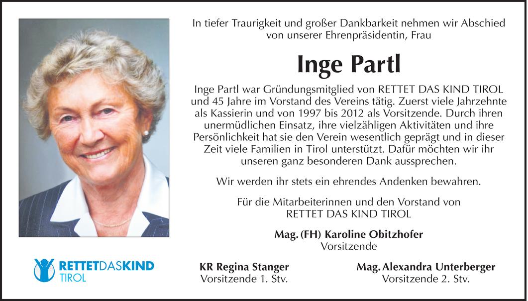 Inge Partl Bild