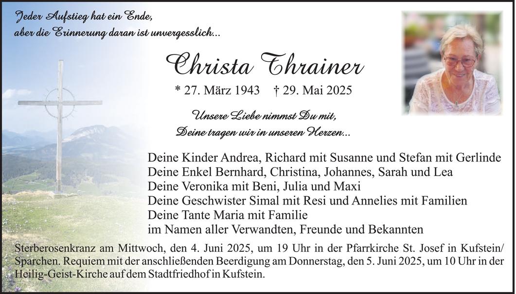 Christa Thrainer Bild