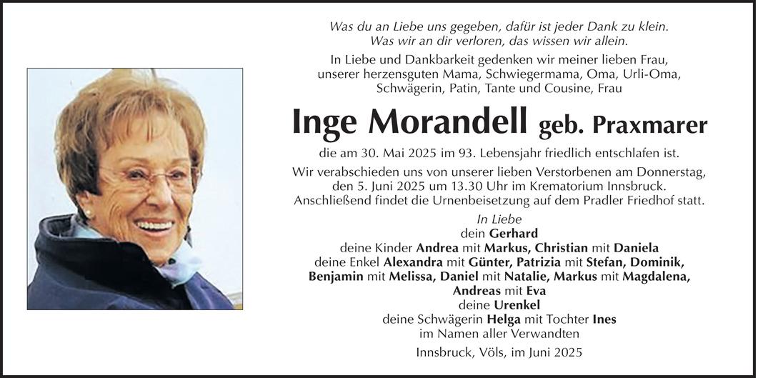 Inge Morandell Bild