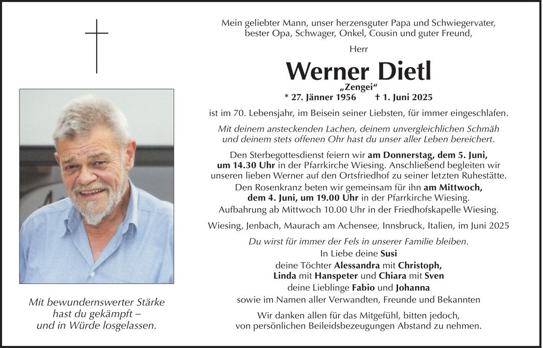 Werner Dietl Bild