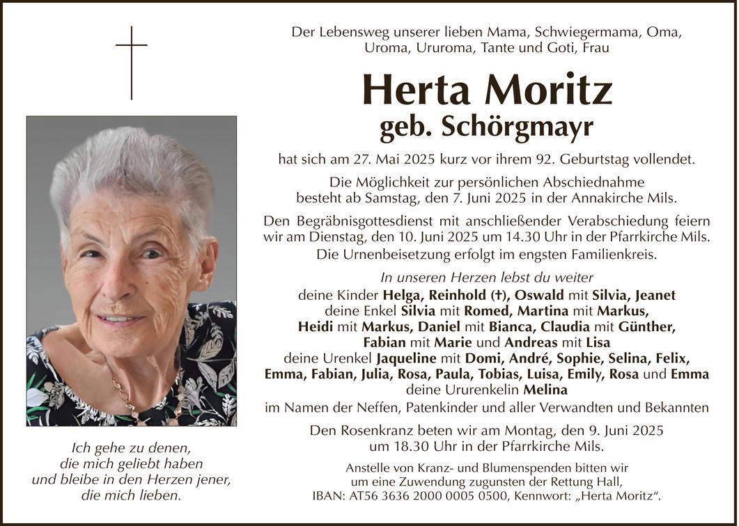 Herta Moritz  Bild
