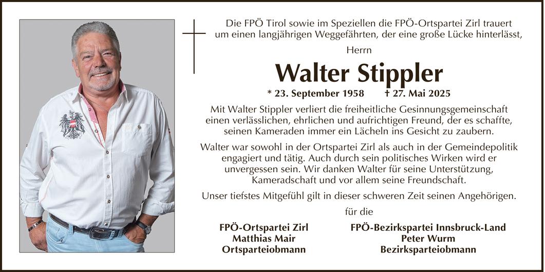 Walter Stippler Bild