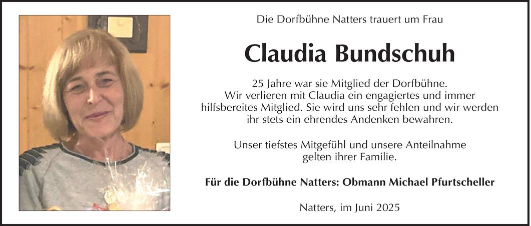 Claudia Bundschuh Bild