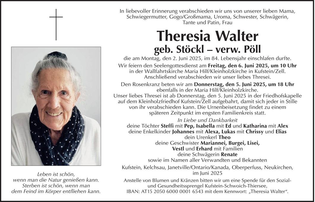 Theresia Walter Bild