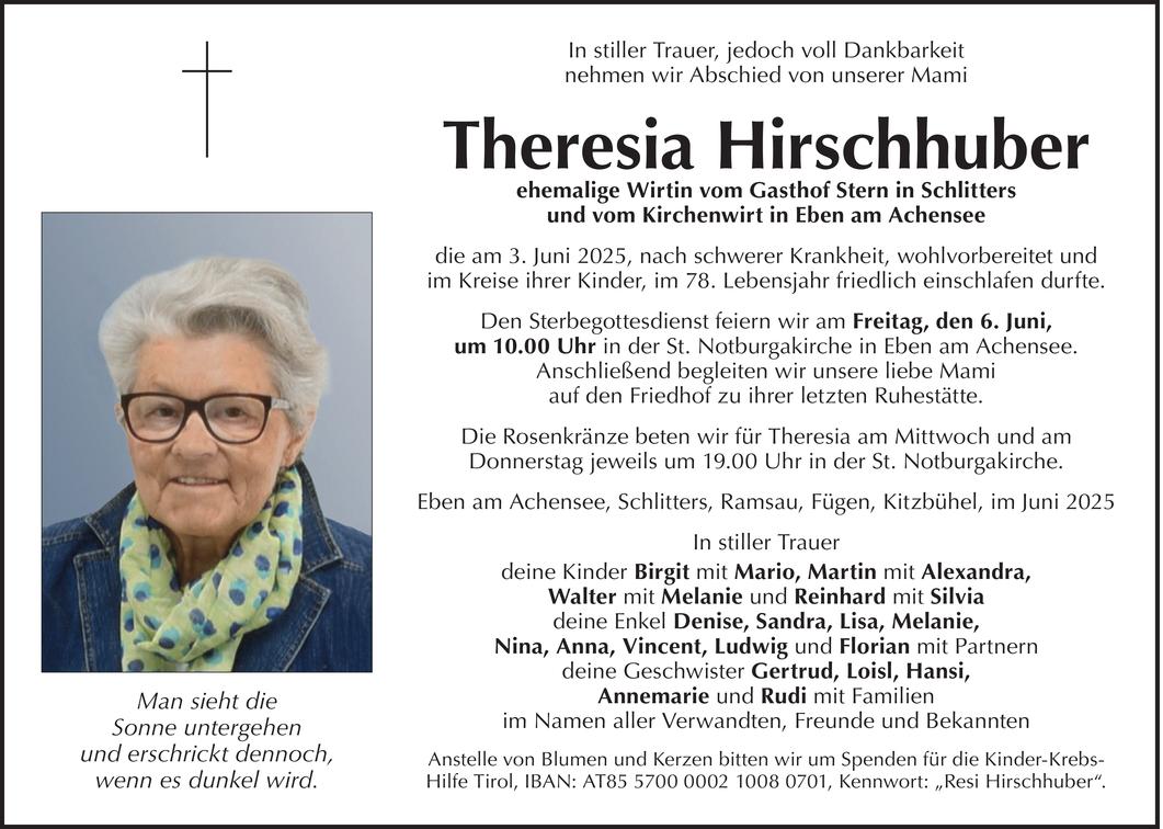 Theresia Hirschhuber Bild