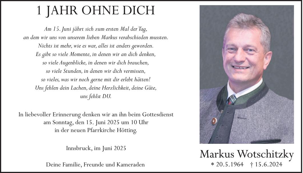 Markus Wotschitzky Bild
