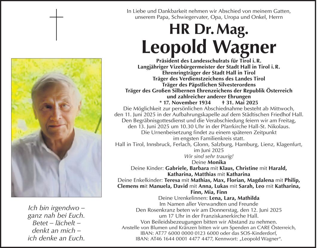 Leopold Wagner Bild