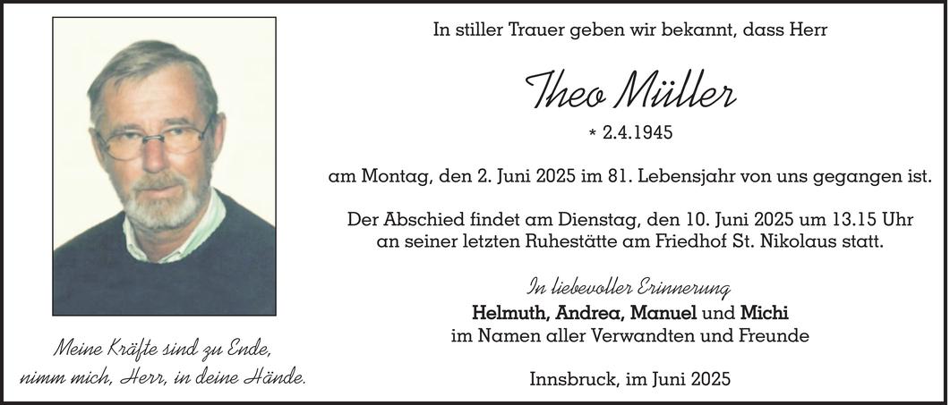 Theo Müller Bild