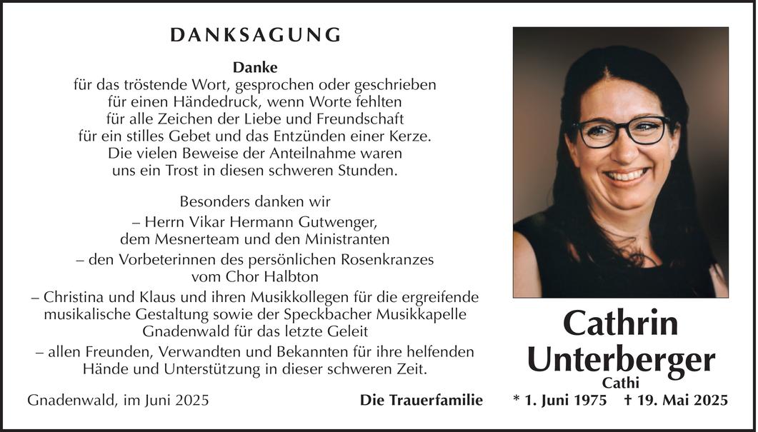 Cathrin Unterberger Bild