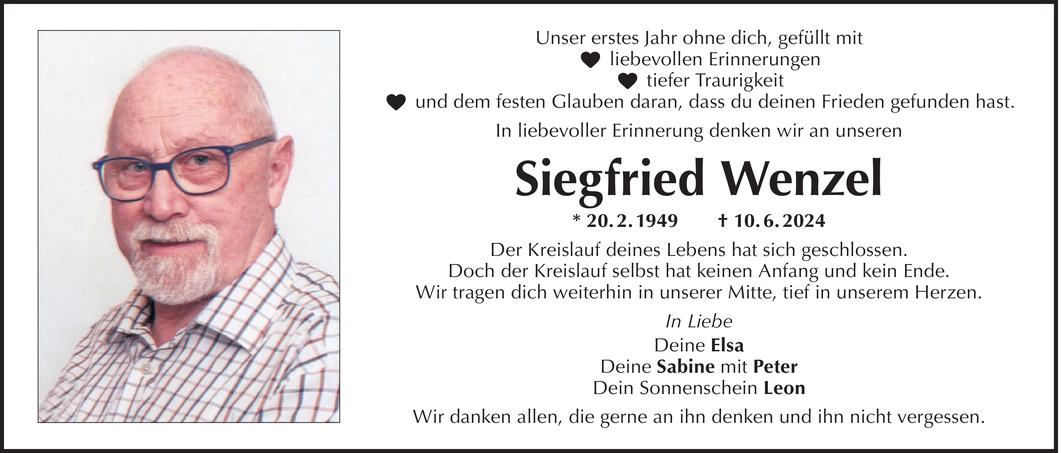 Siegfried Wenzel Bild