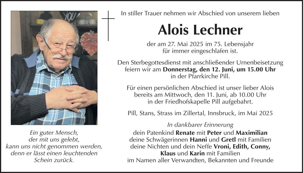 Alois Lechner Bild