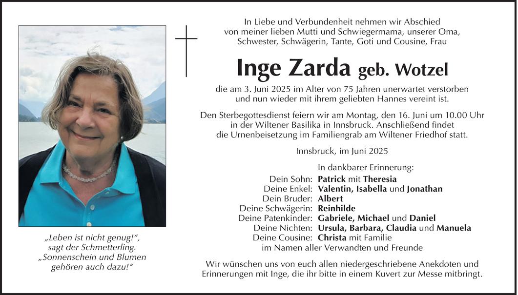 Inge Zarda Bild