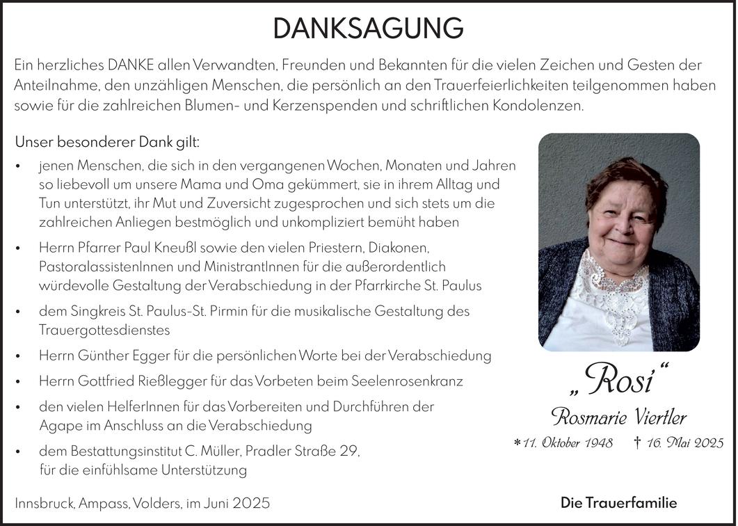 Rosmarie Viertler Bild