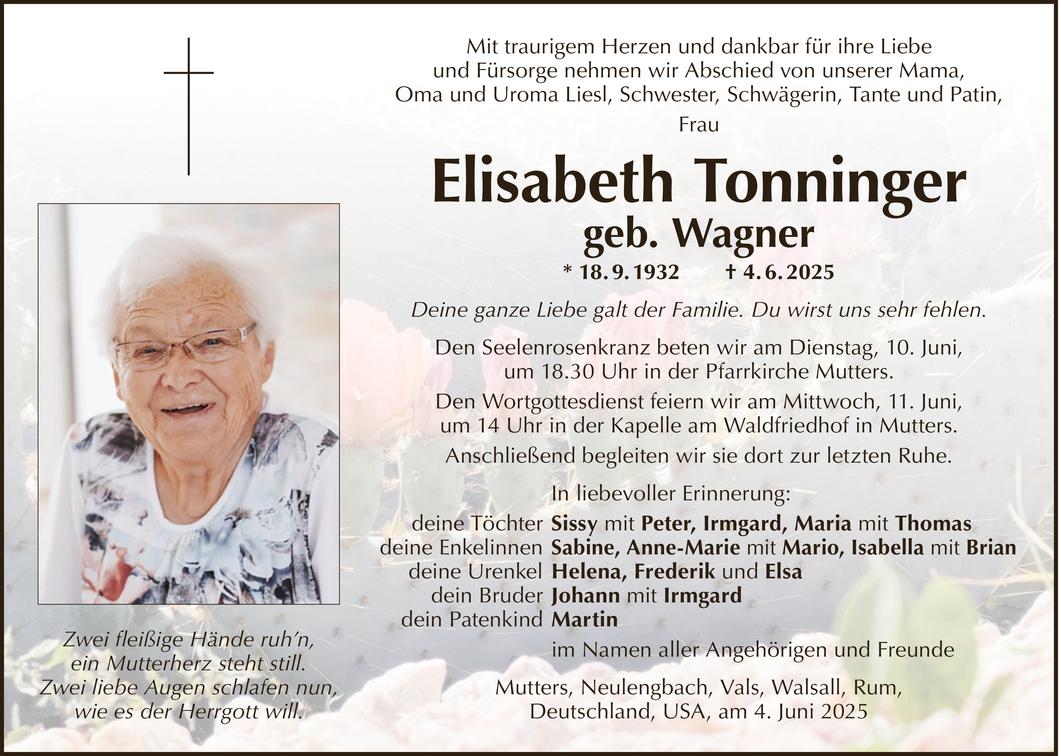 Elisabeth Tonninger Bild