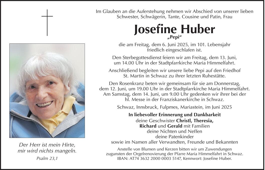 Josefine Huber Bild