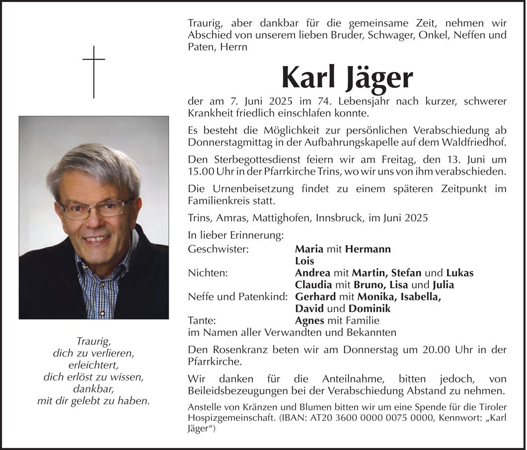Karl Jäger Bild