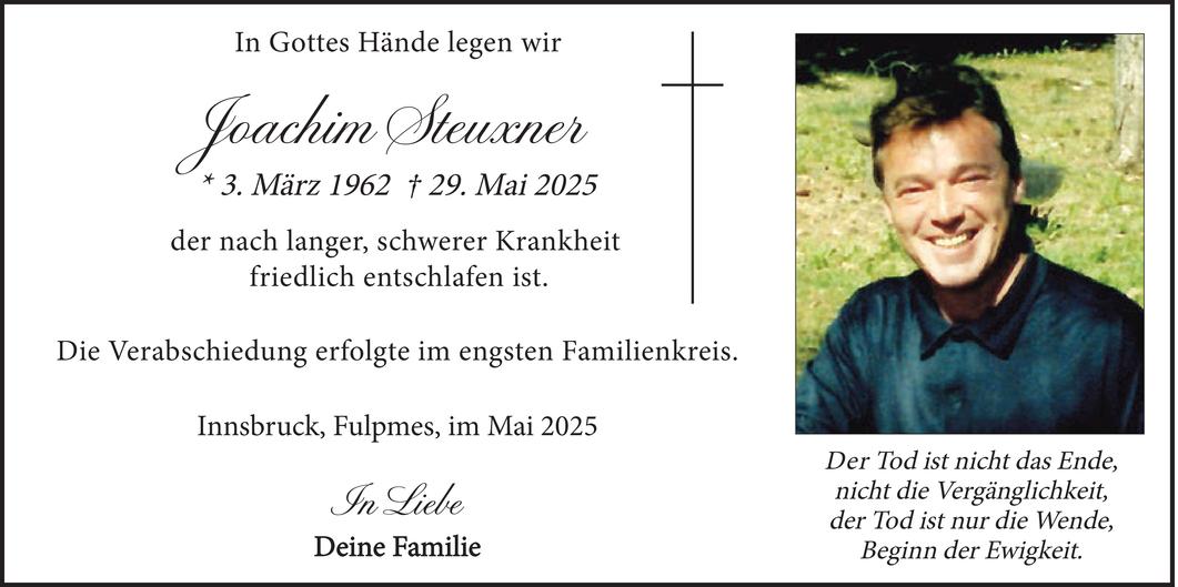 Joachim Steuxner Bild