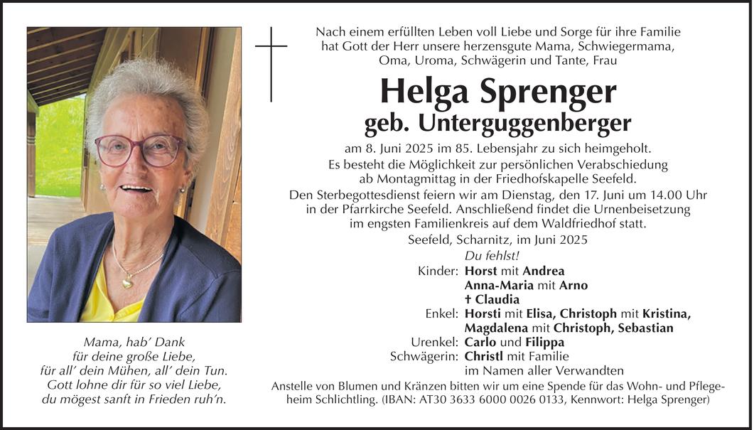 Helga Sprenger Bild
