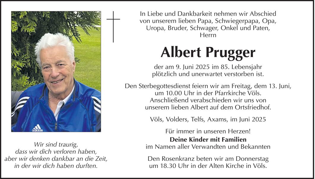 Albert Prugger Bild