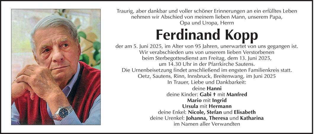 Ferdinand Kopp Bild