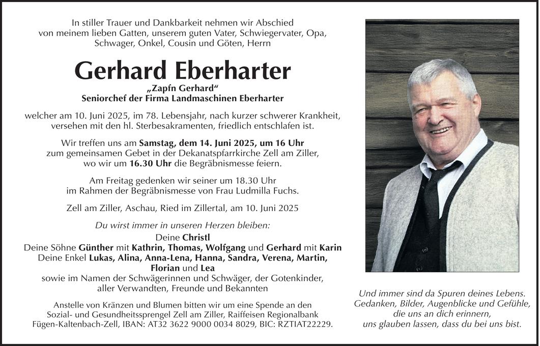 Gerhard Eberharter Bild