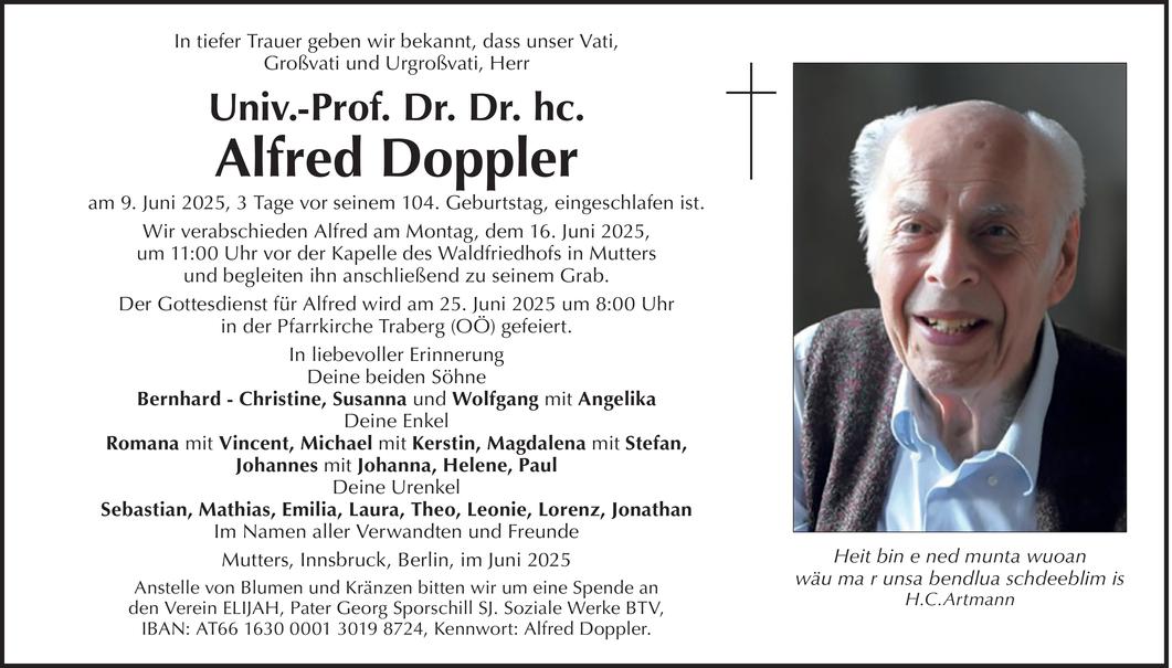 Alfred Doppler Bild