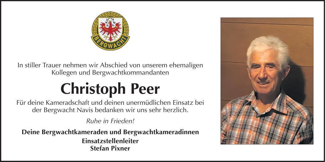 Christoph Peer Bild