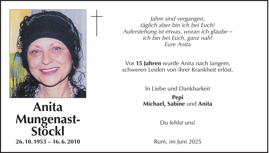 Anita Mungenast-Stöckl
