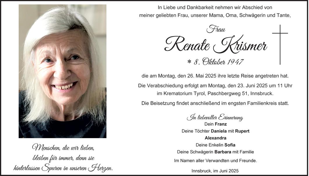 Renate Krismer