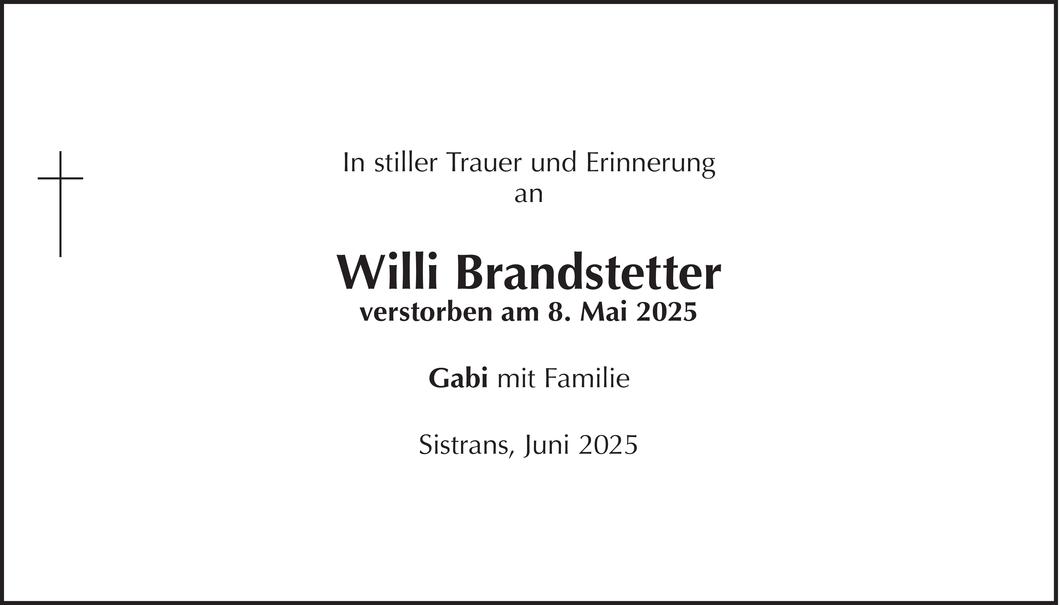 Willi Brandstetter