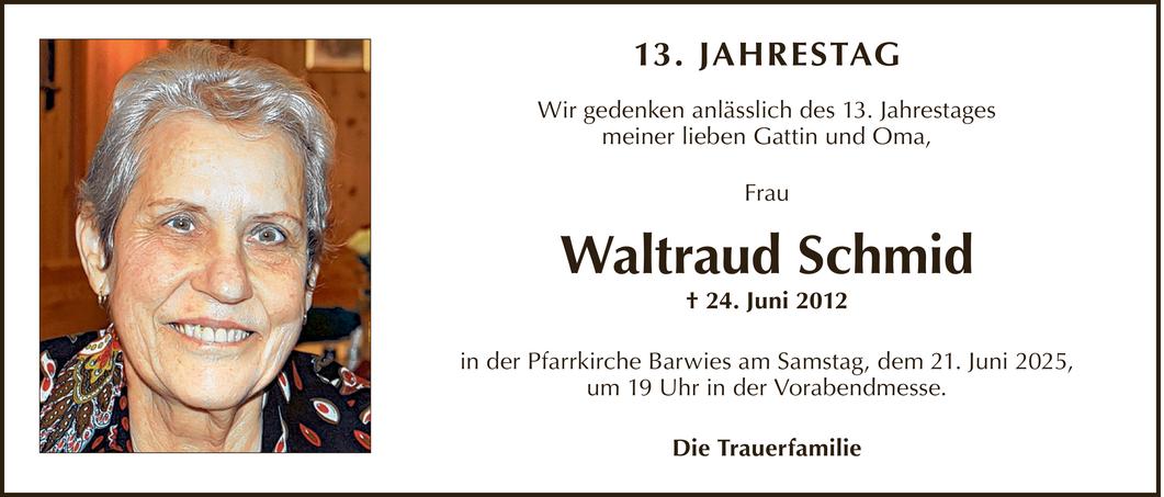 Waltraud Schmid