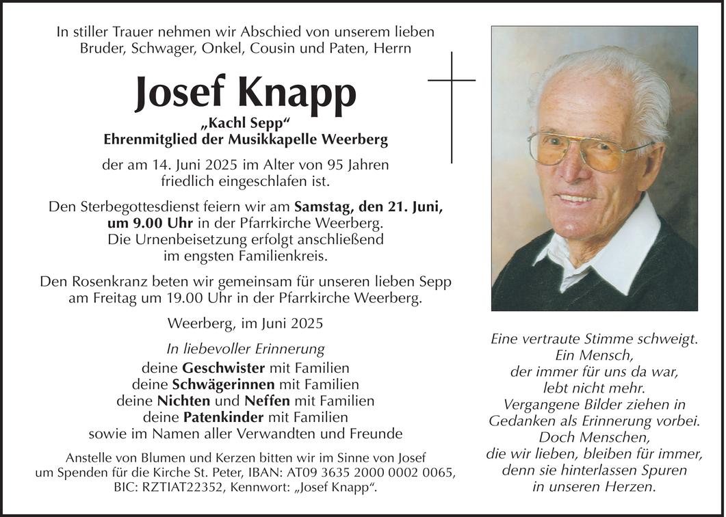 Josef Knapp Bild