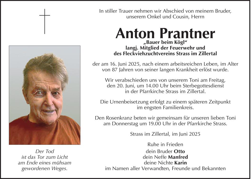 Anton Prantner Bild