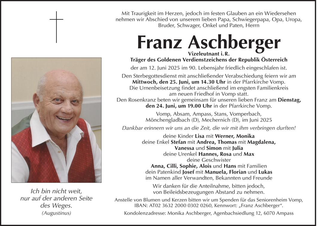 Franz Aschberger Bild