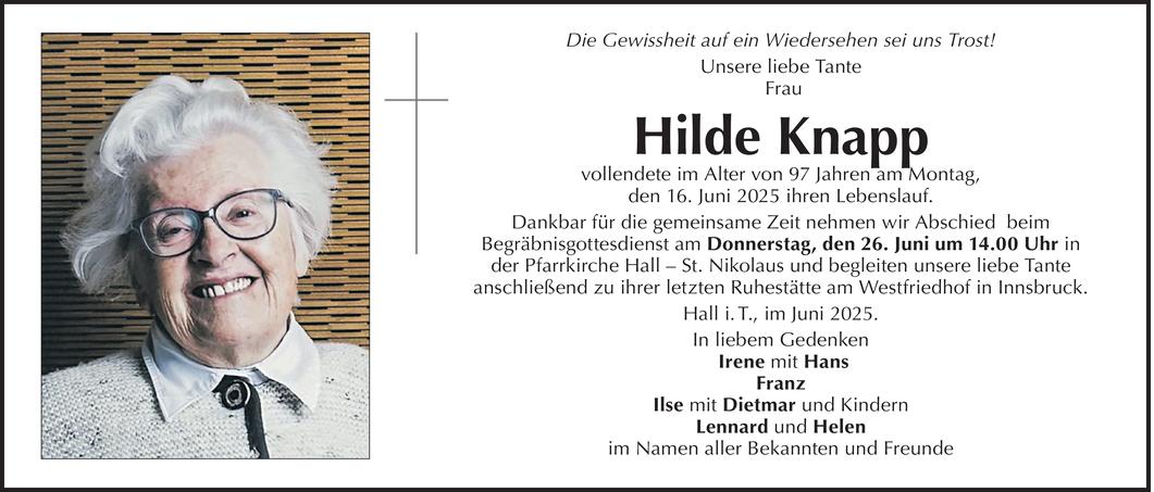 Hildegard Knapp Bild